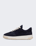 Filling Pieces Men's Low Vise Suede Sneaker in Blue
