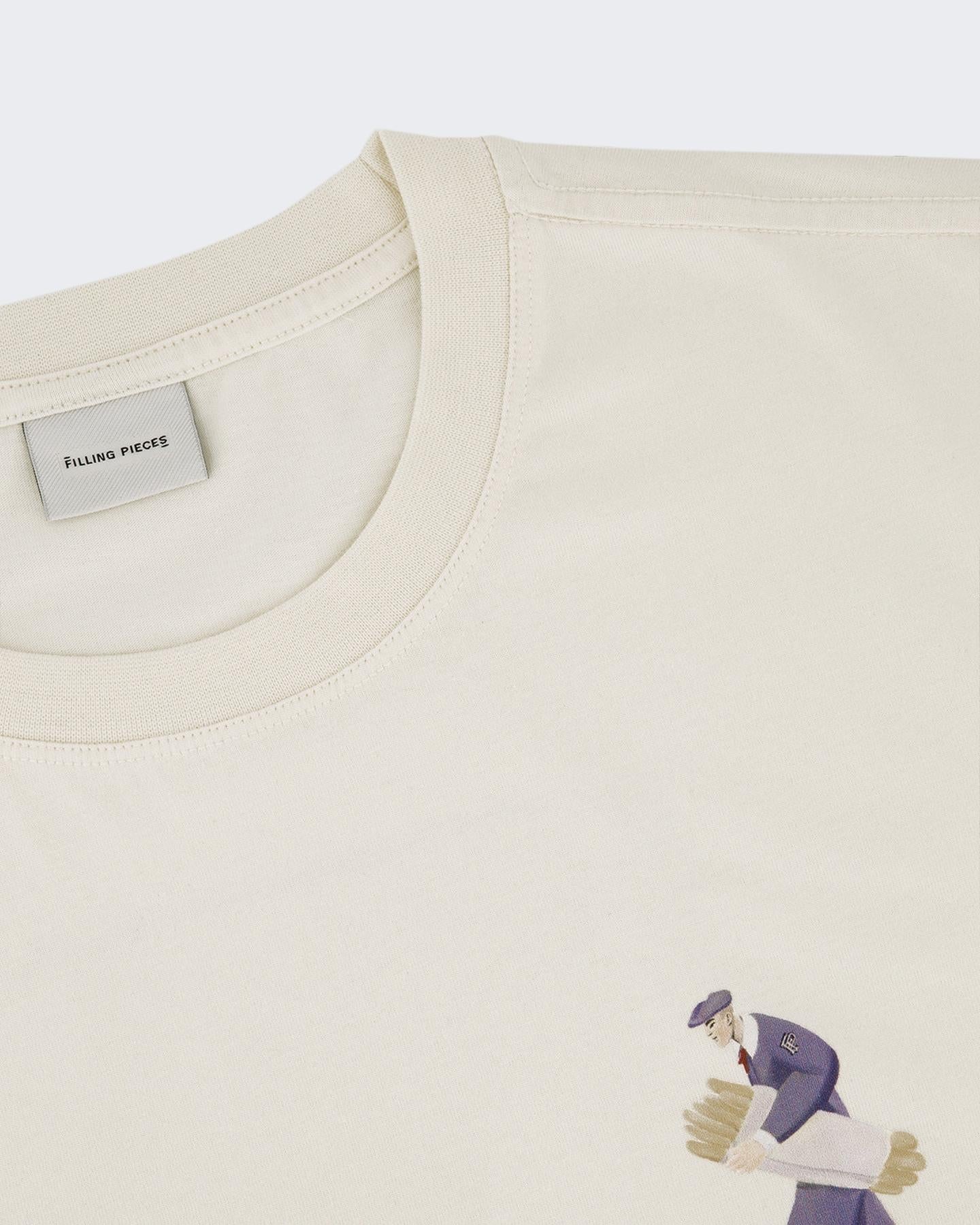 Filling Pieces Heren T-shirt Bakery - Eleganza.nl