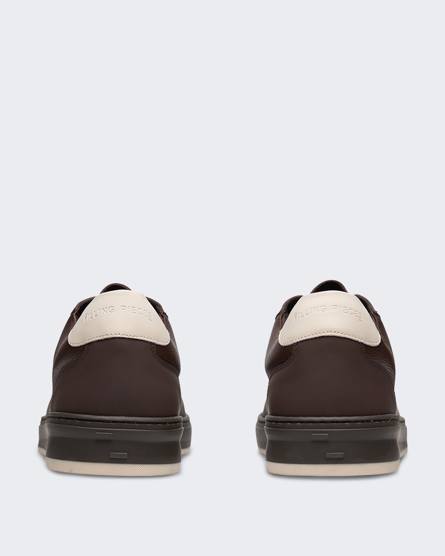 Filling Pieces Heren Technische sneaker met crumbs detail Chocoladebruin - Eleganza.nl