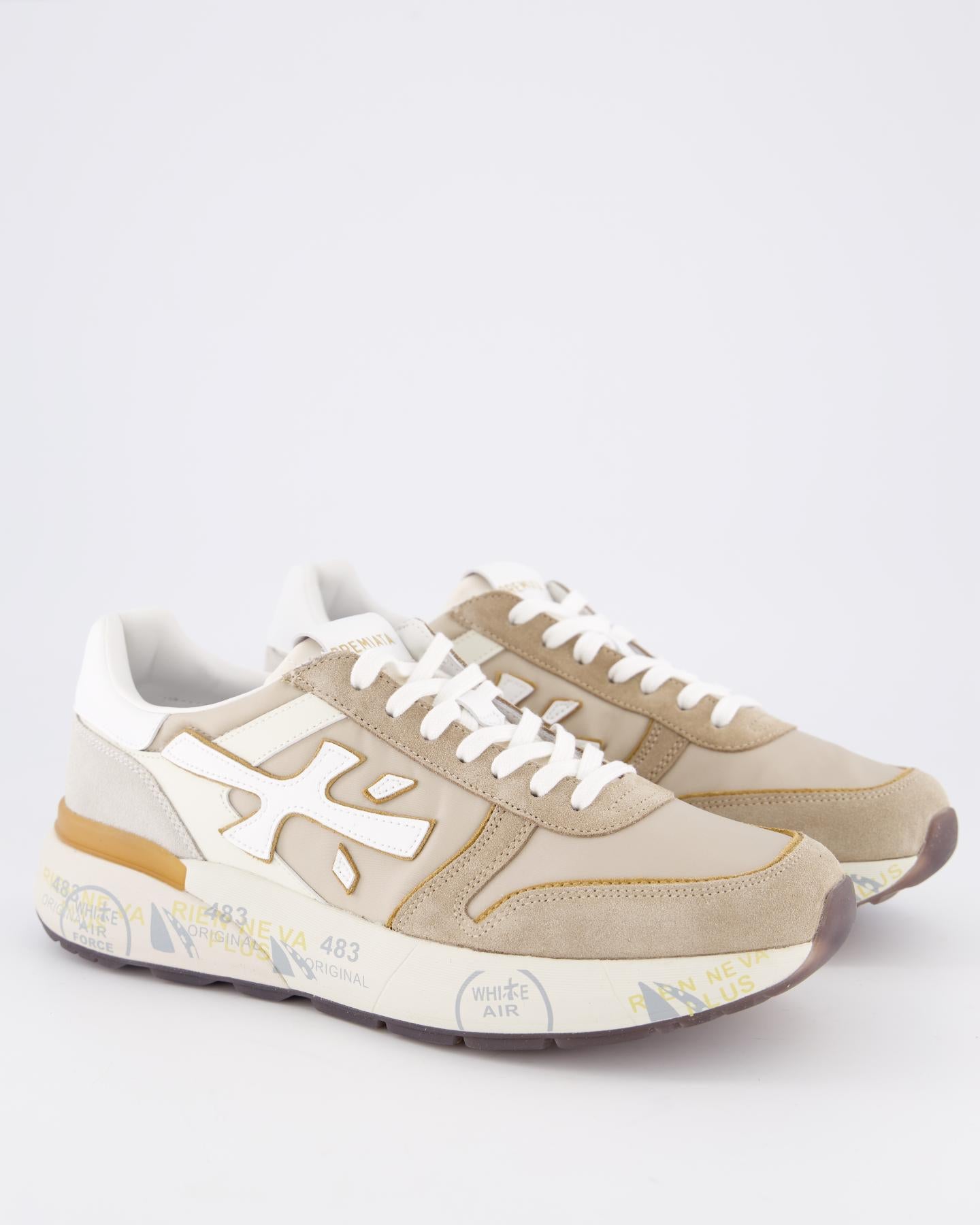 Heren Mick Sneaker Beige