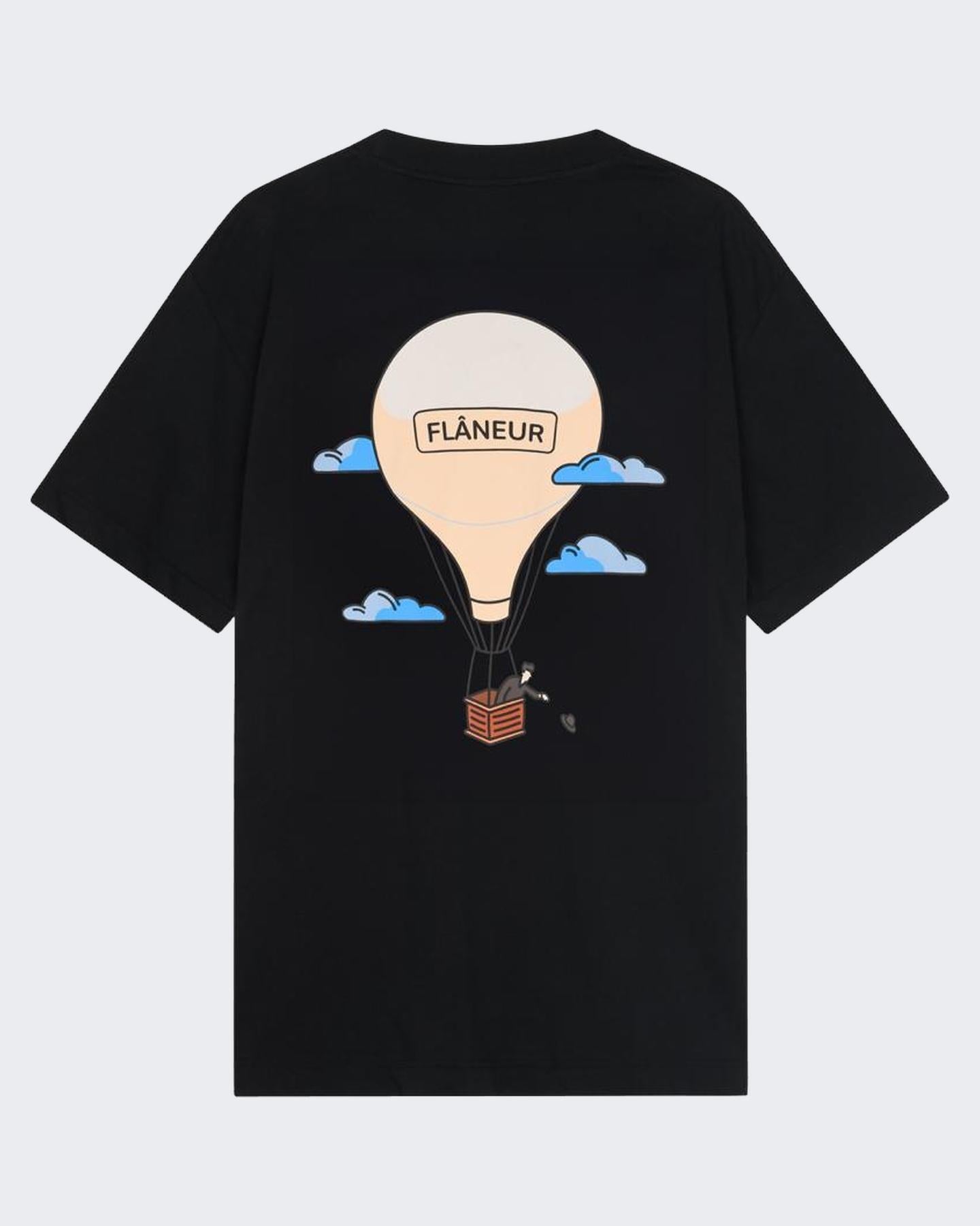 FLÂNEUR Heren Aéronautique T-Shirt - Eleganza.nl