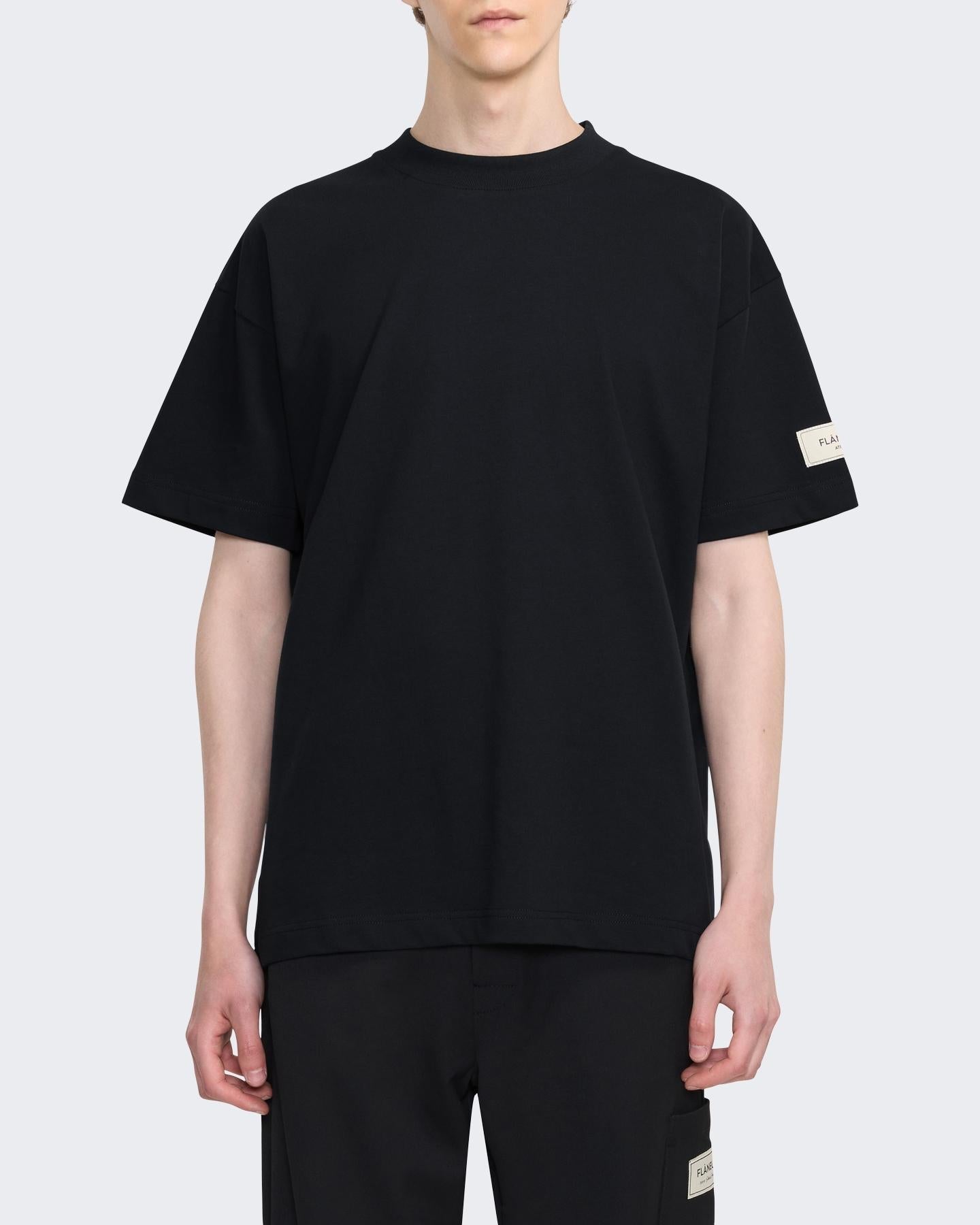 FLÂNEUR Heren Atelier T-Shirt - Eleganza.nl