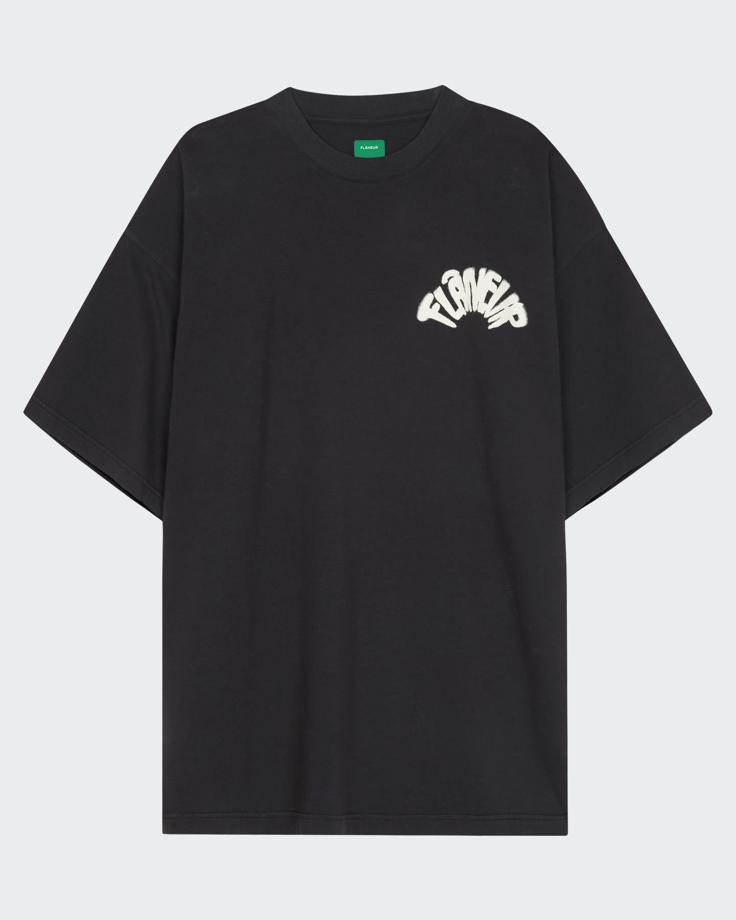 FLÂNEUR Heren Sounds Good T-Shirt - Eleganza.nl