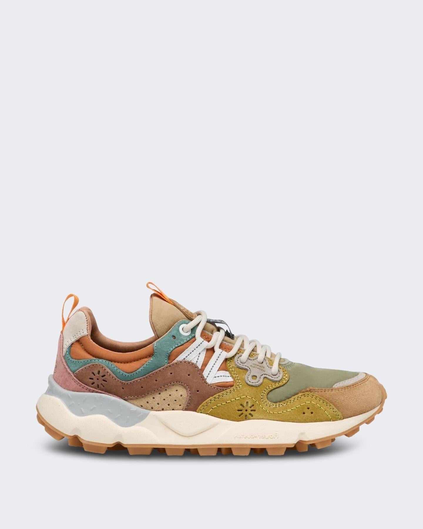 Flower Mountain Flower Mountain Heren Yamano 3 Sneaker Bruin - Eleganza.nl