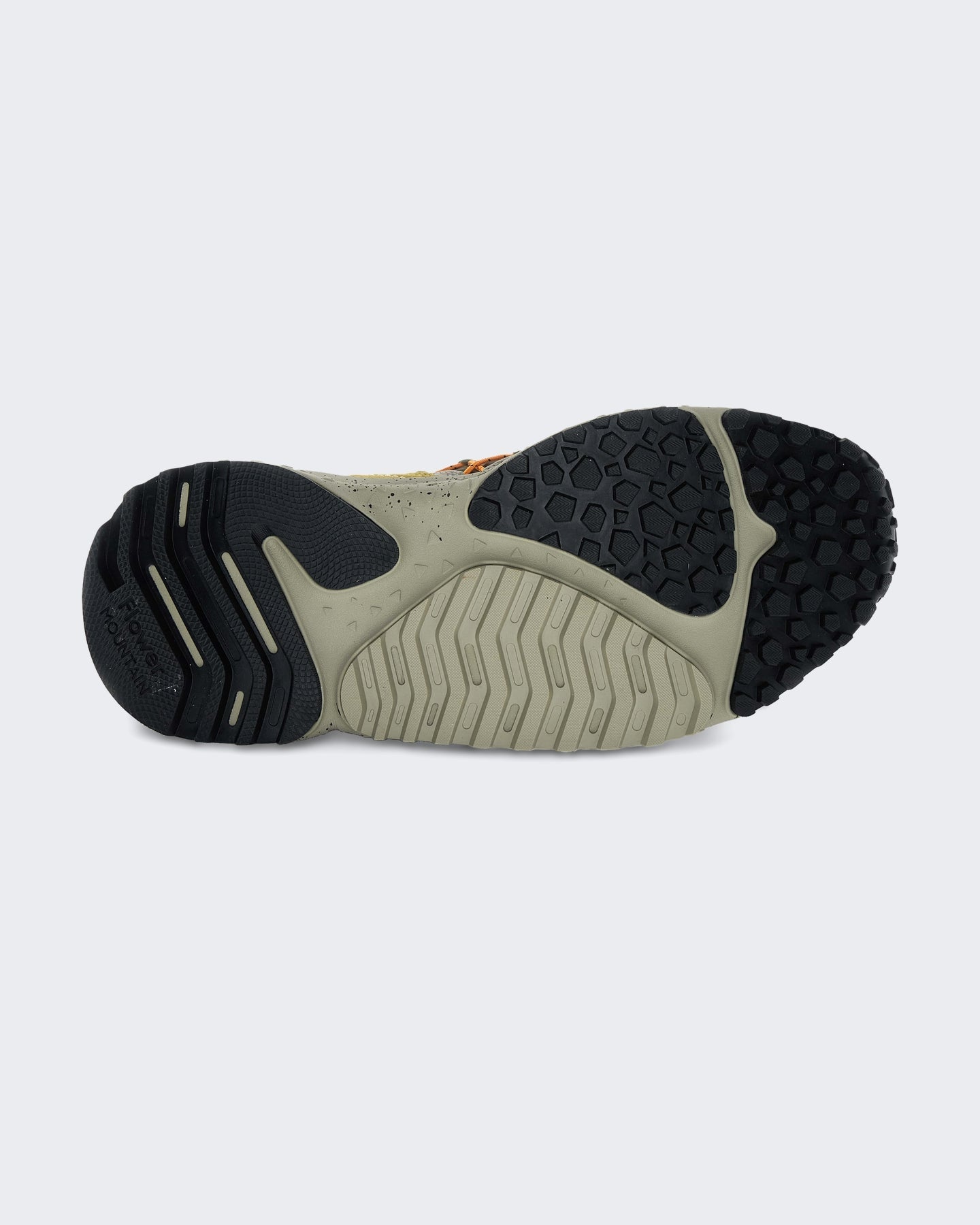 Flower Mountain Heren Leren sneaker met vetersluiting Bruin - Eleganza.nl