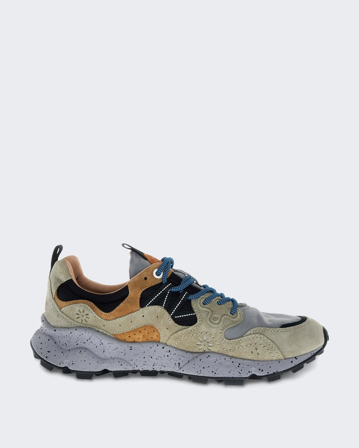 Flower Mountain Heren Lichtgewicht sneaker in beige - Eleganza.nl