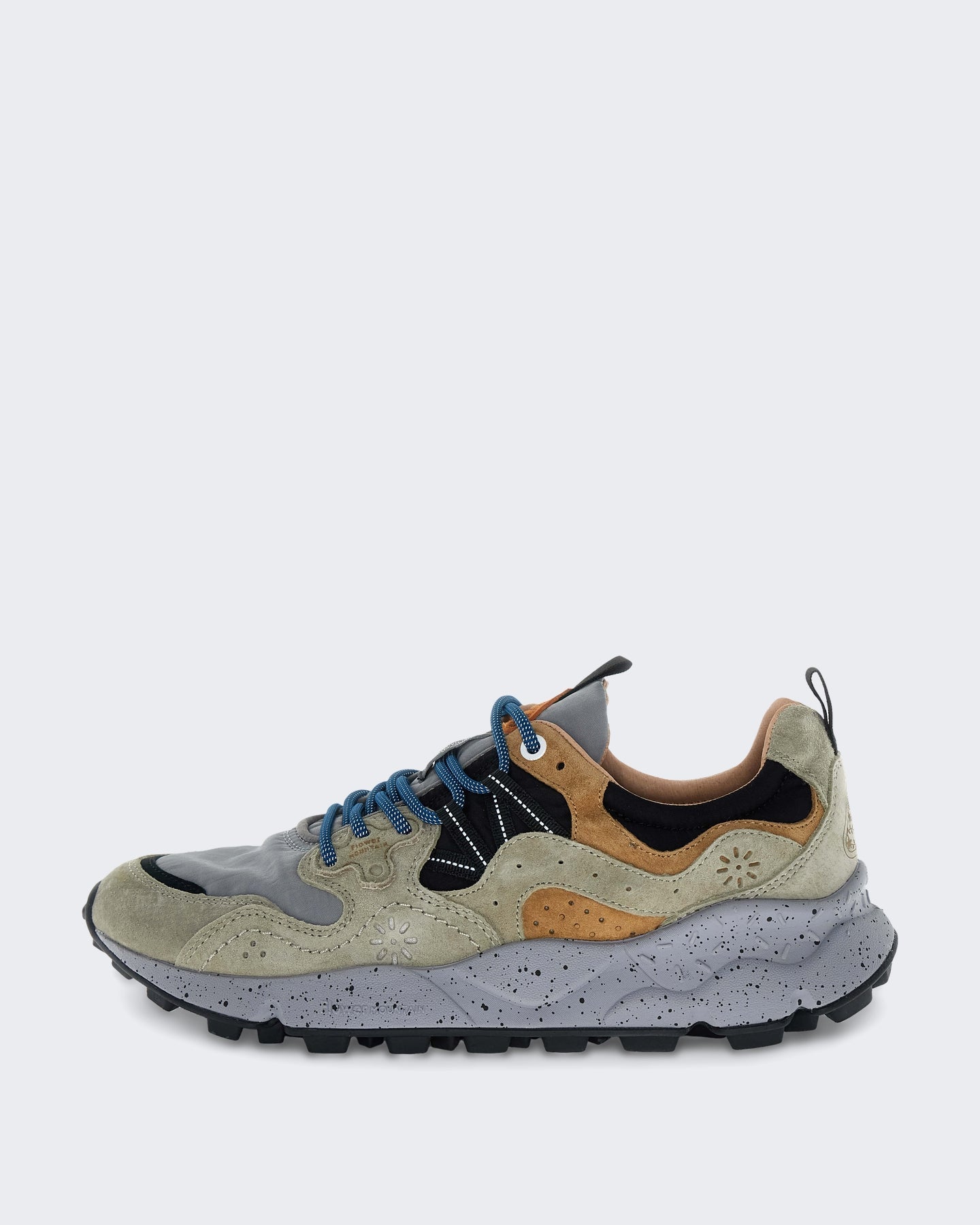Flower Mountain Heren Lichtgewicht sneaker in beige - Eleganza.nl