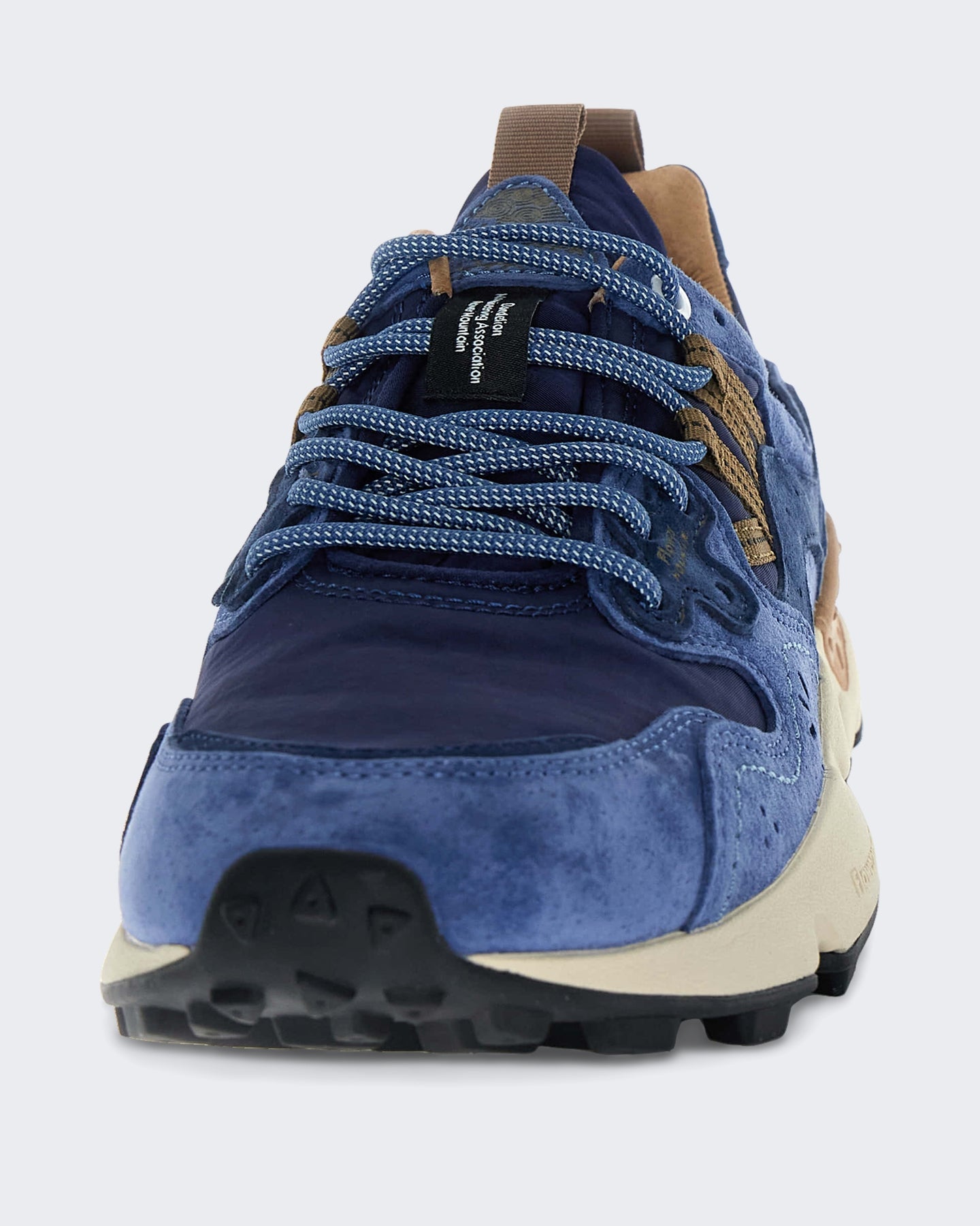 Flower Mountain Heren Lichtgewicht sneaker in blauw - Eleganza.nl