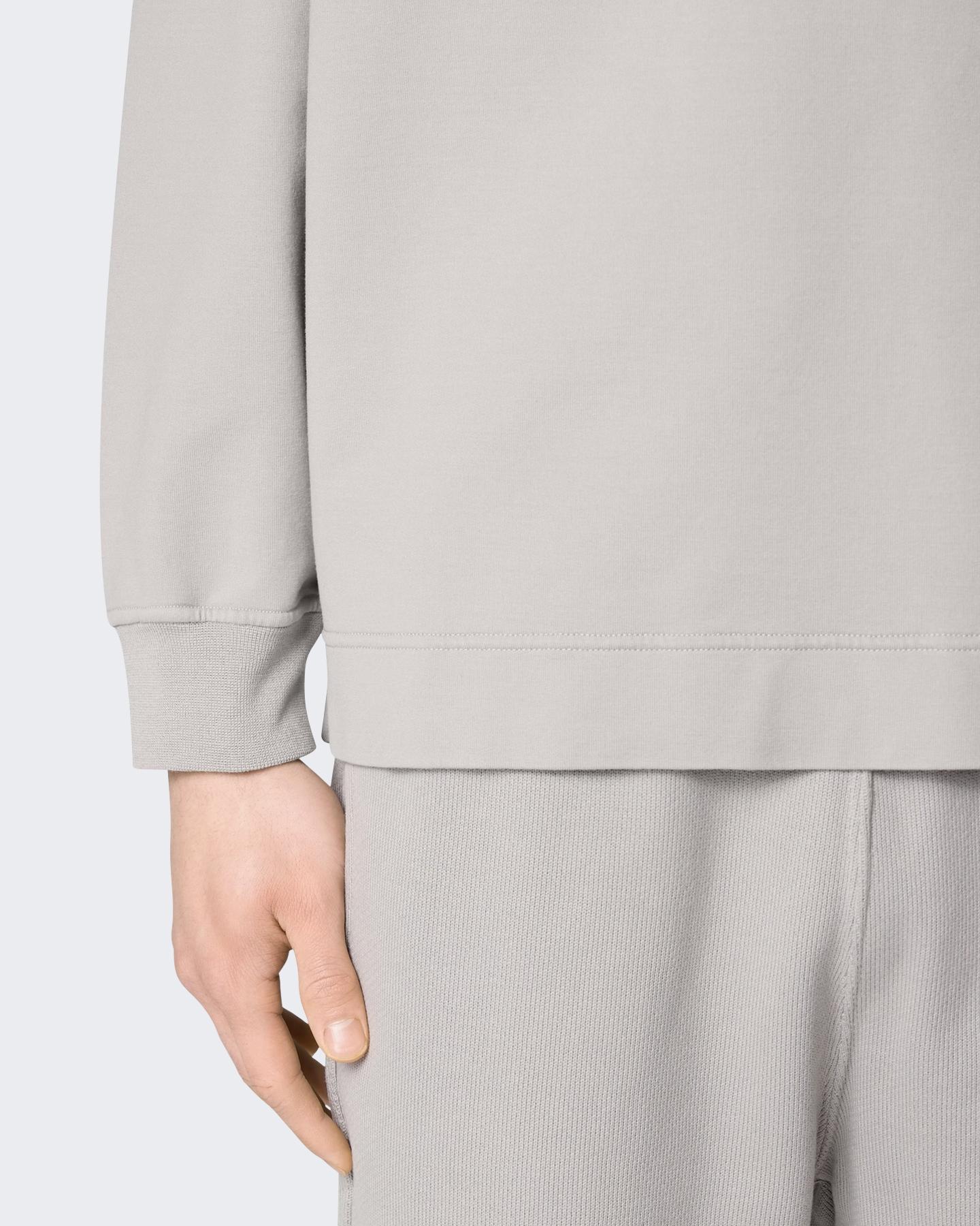 Heren Ghost Logopatch Sweater Grijs