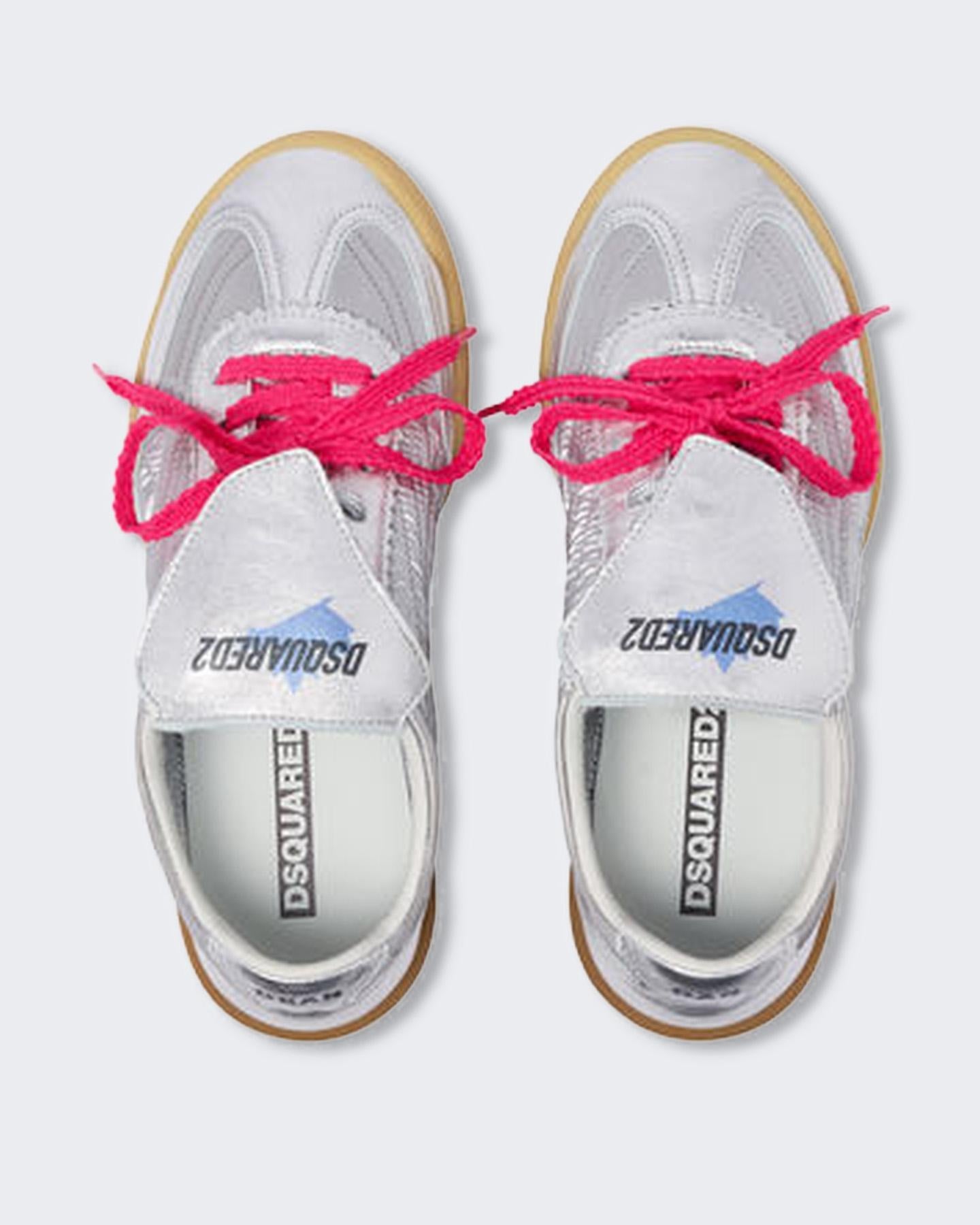 Dsquared2 Dames Lace-Up Low Top Sneakers