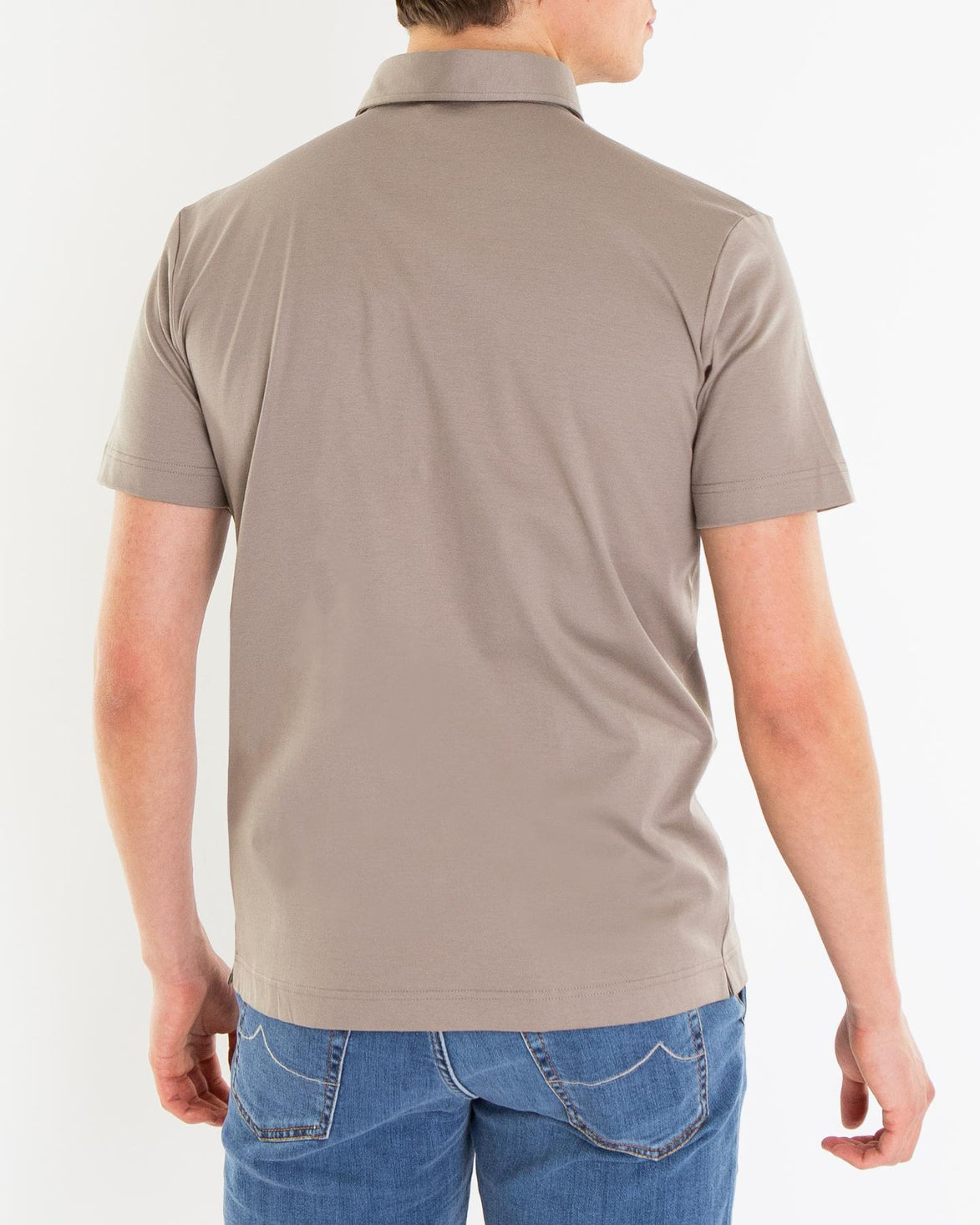 VALENZA Heren Interlock Supima Shirt
