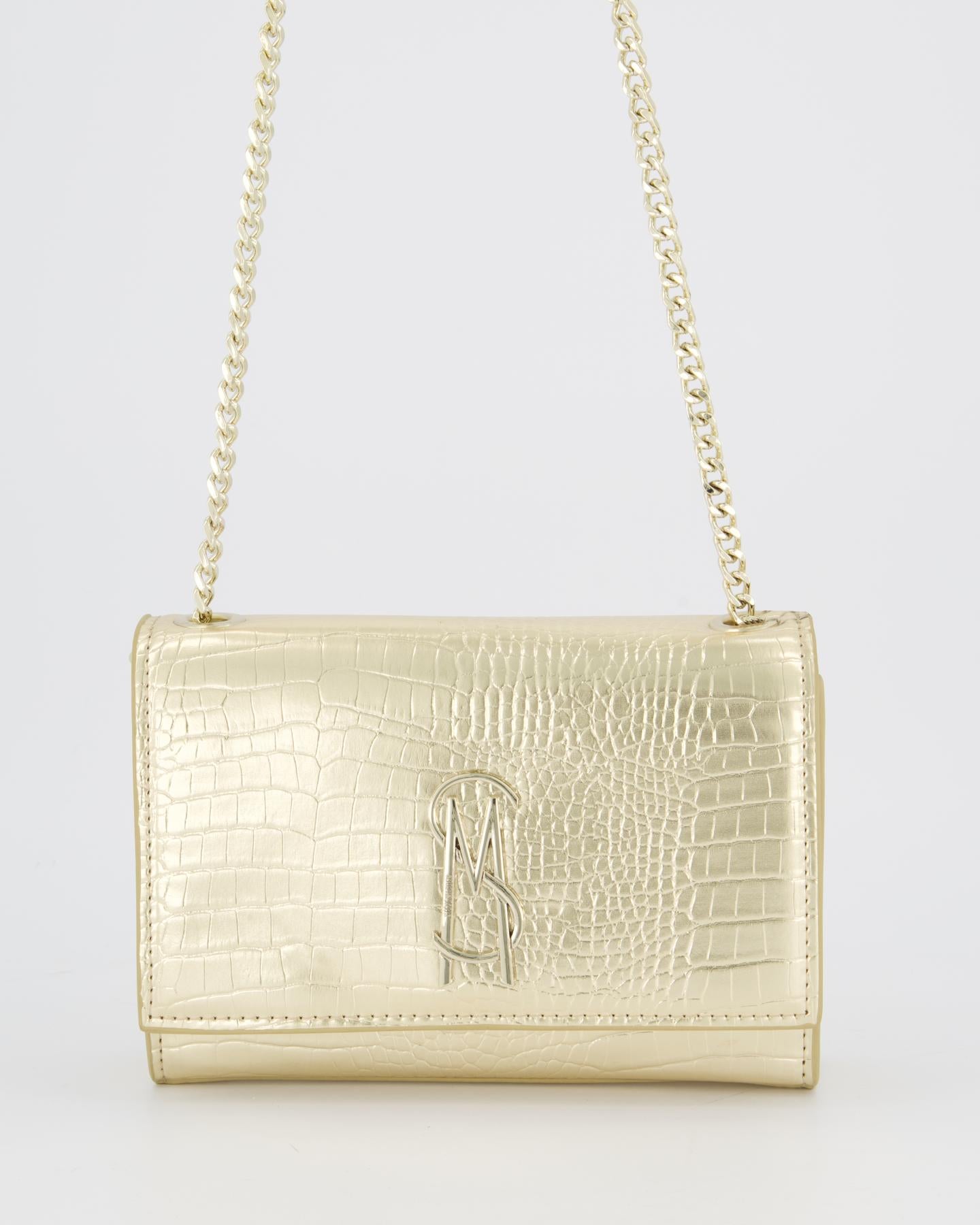 Dames Bramone Tas Goud Metallic