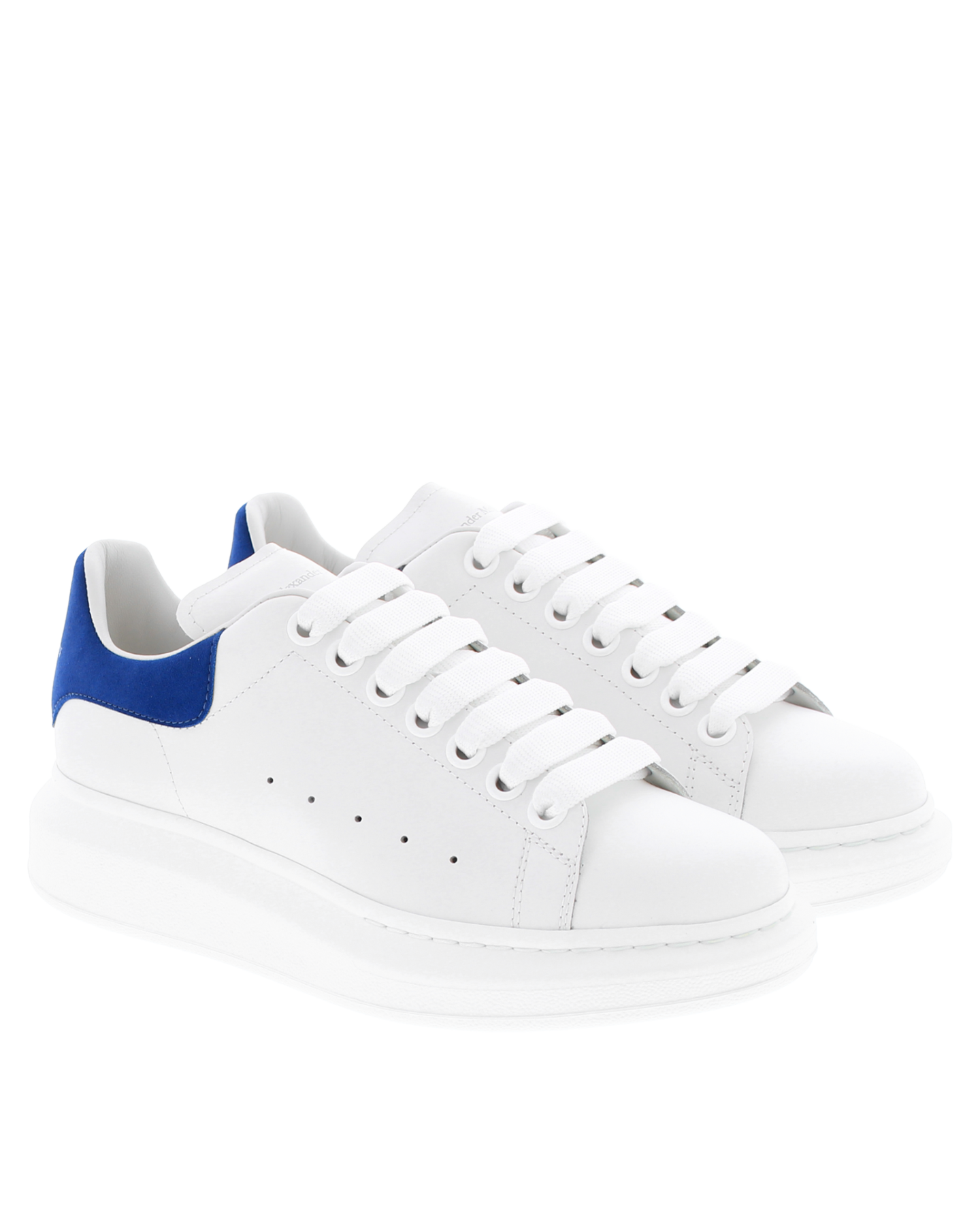 Women Oversized sneaker white/blue