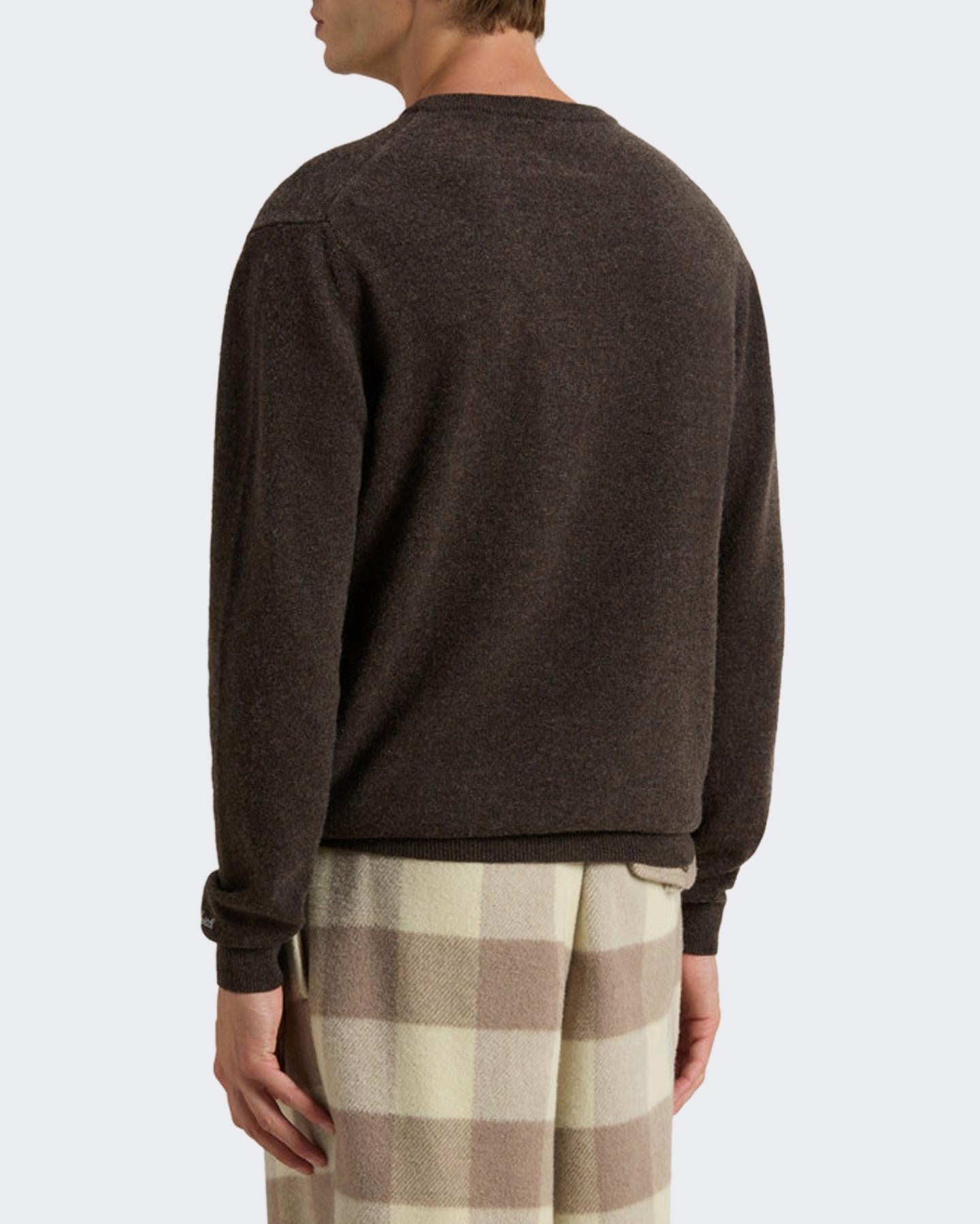 Heren Lambswool Crewneck