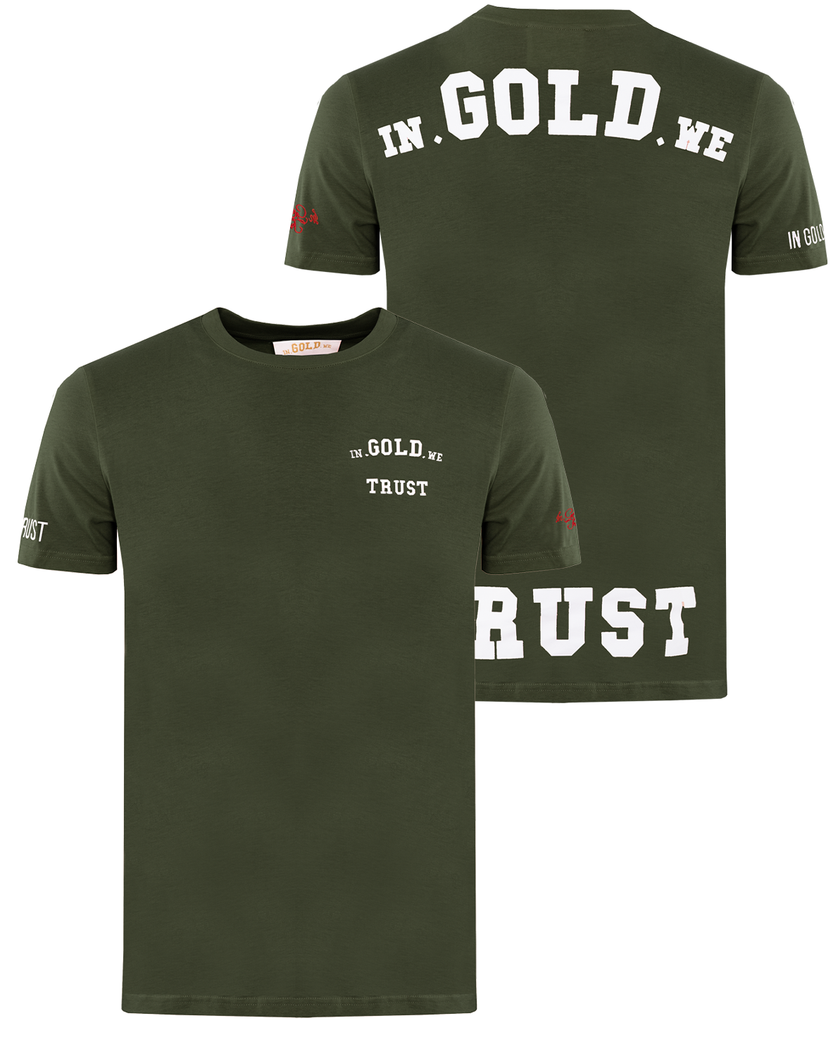In gold online we trust shirt