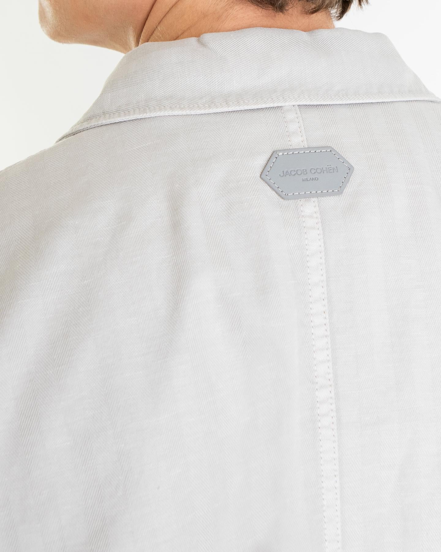 Heren Overshirt Light Grijs