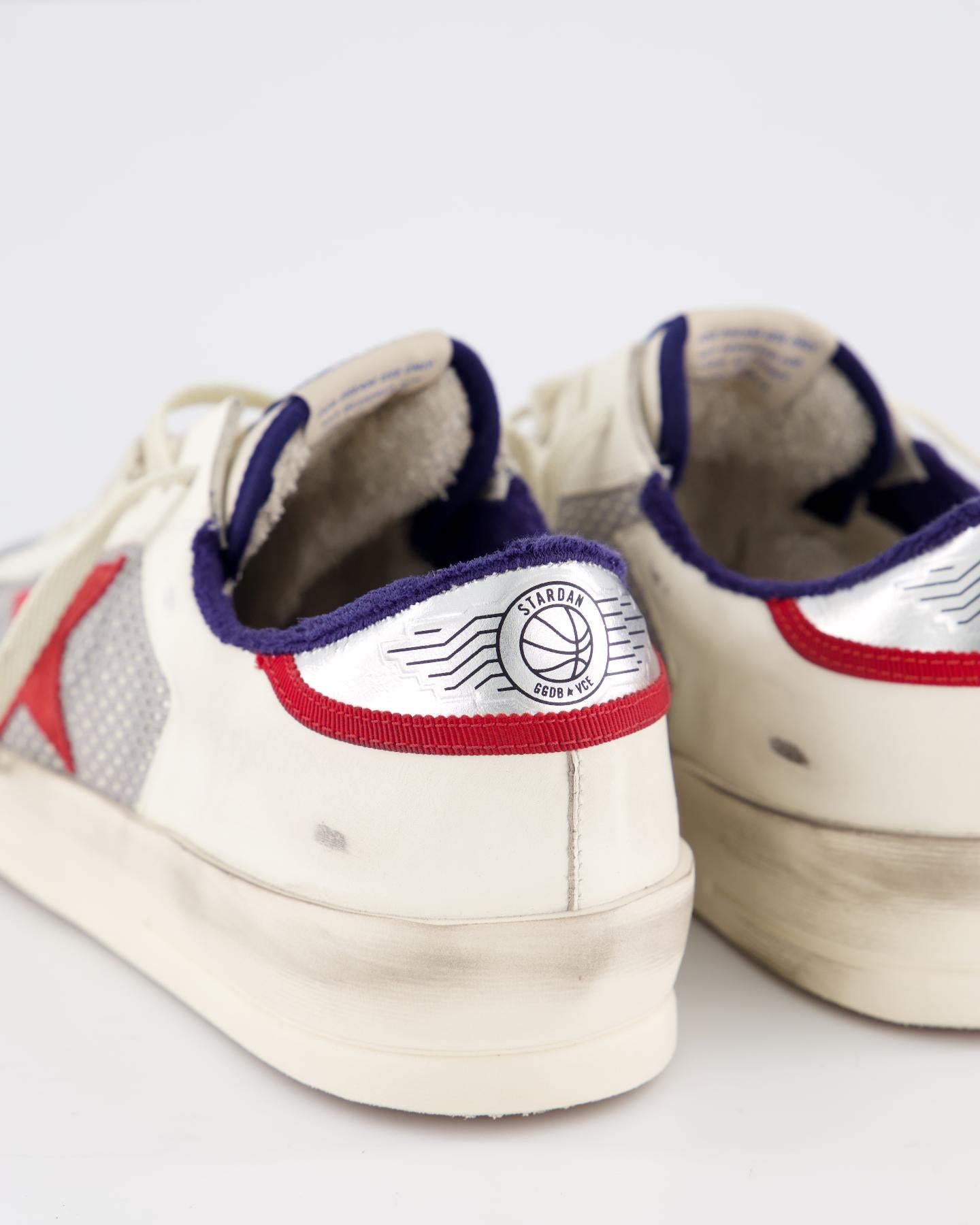 Heren Stardan Sneaker Wit/Grijs