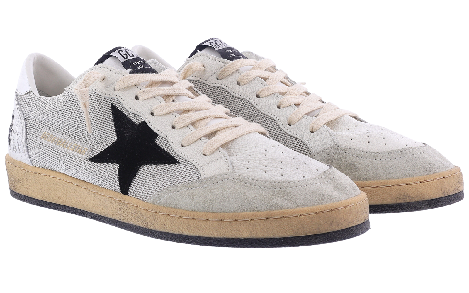 Men Ball Star Sneaker White/Net