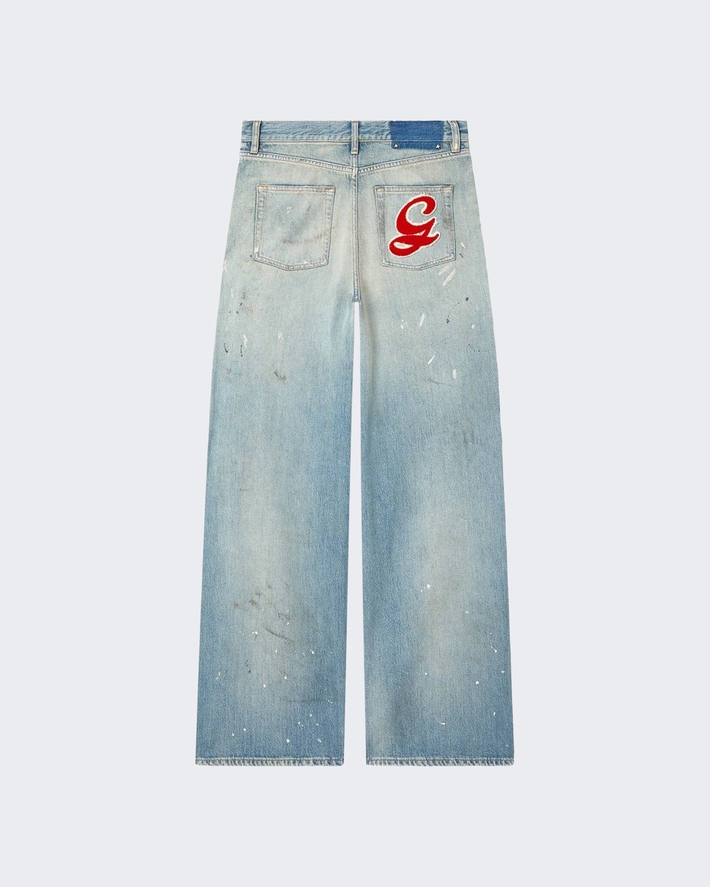 Golden Goose Dames Melody Jeans Blauw - Eleganza.nl