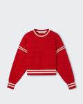 Women's Red Crewneck Sweater Golden Goose