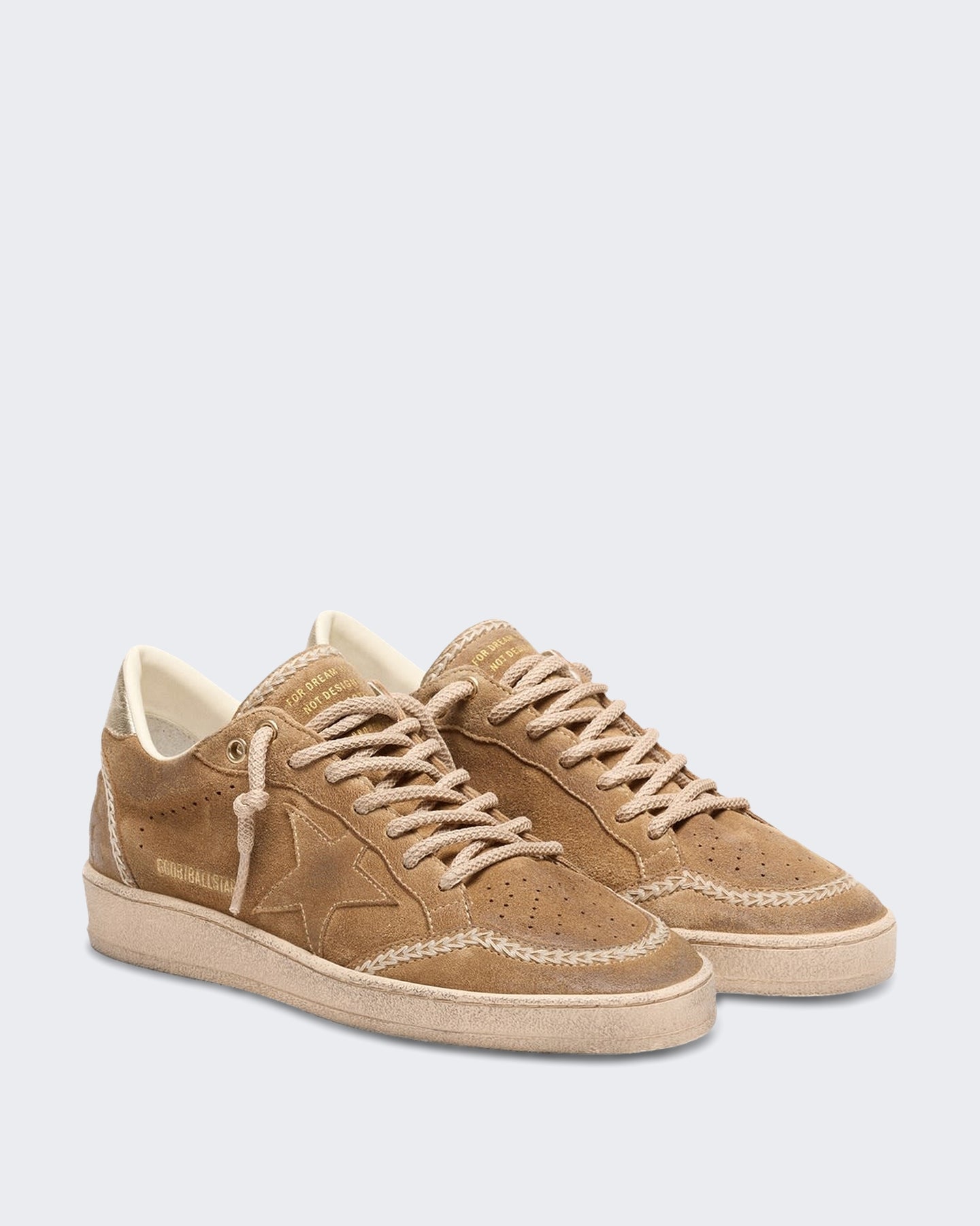 Golden Goose Dames Sneaker geel leer - Eleganza.nl