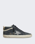 Women's Sneakers Blue Leather