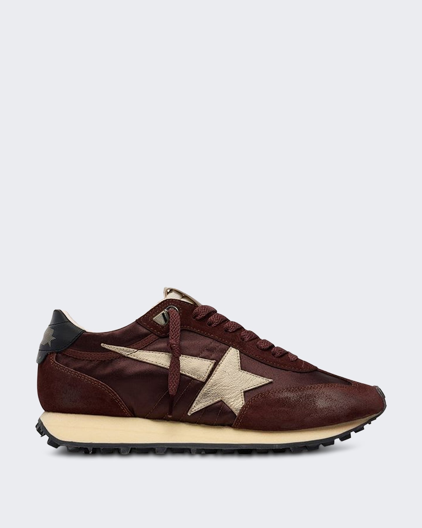 Golden Goose Dames Sneakers met vintage finish Bordeauxrood - Eleganza.nl