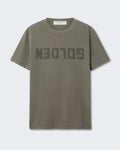 Women's Jersey T-Shirt Golden Goose Green — huidige kleur