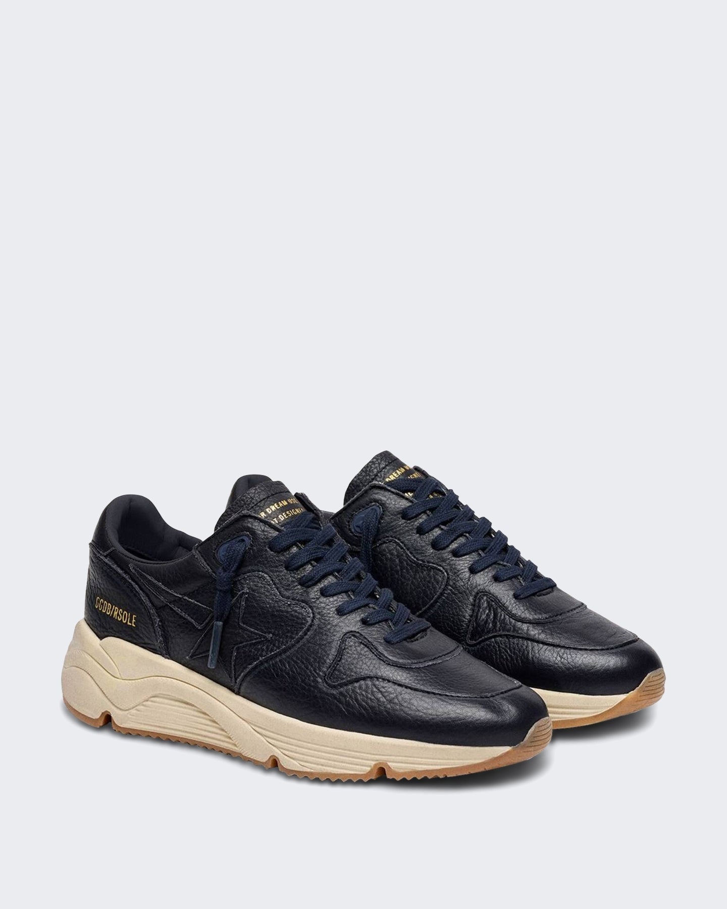 Golden Goose Heren Running Sole Blauw - Eleganza.nl
