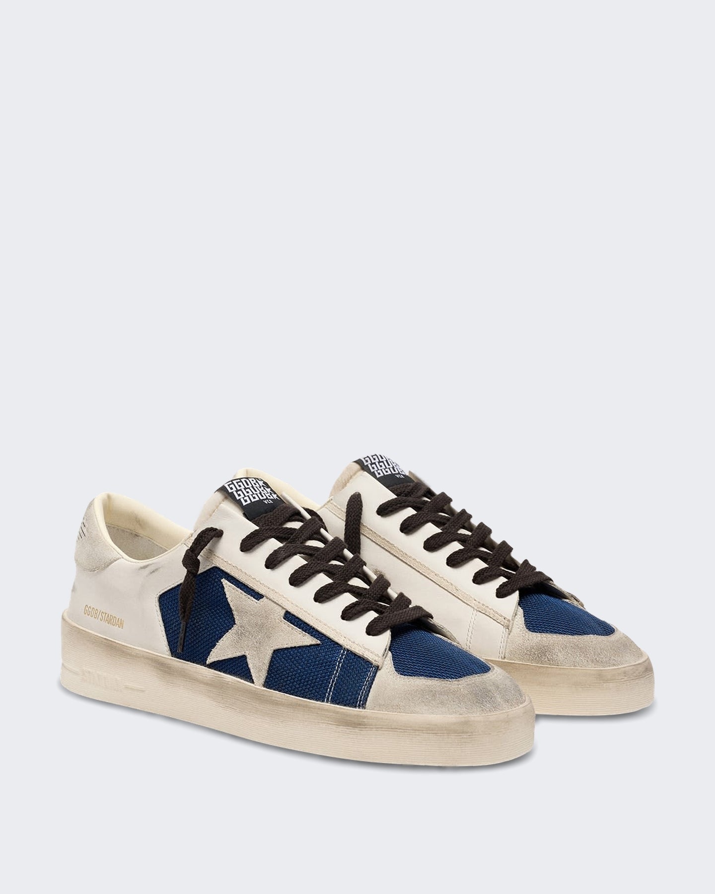 Golden Goose Heren Sneaker met vintage details Blauw - Eleganza.nl