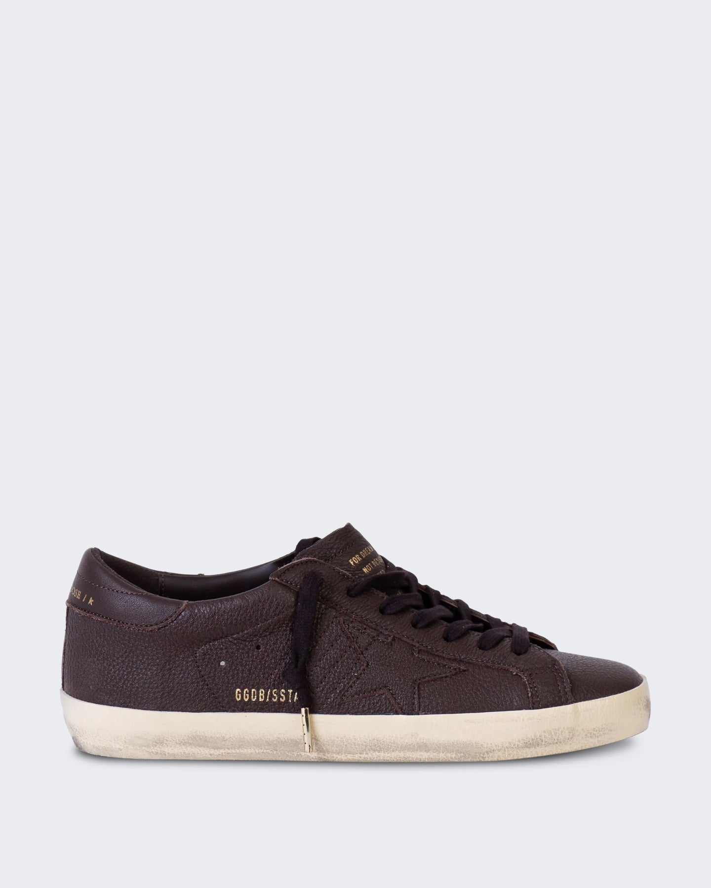 Golden Goose Heren Super-Star Leather Bruin - Eleganza.nl