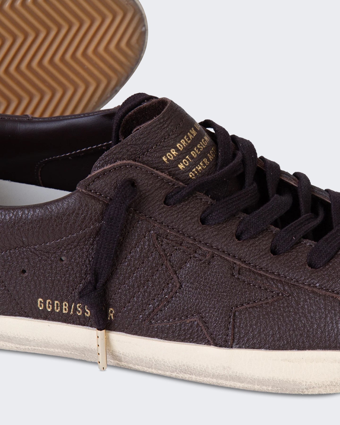 Golden Goose Heren Super-Star Leather Bruin - Eleganza.nl