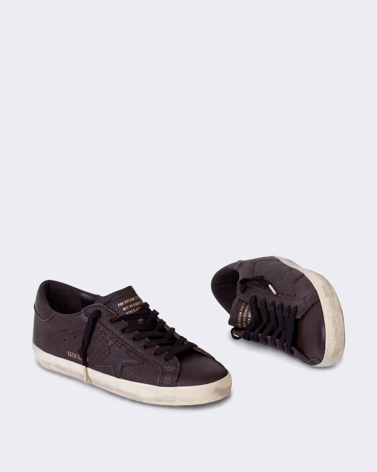 Golden Goose Heren Super-Star Leather Bruin - Eleganza.nl