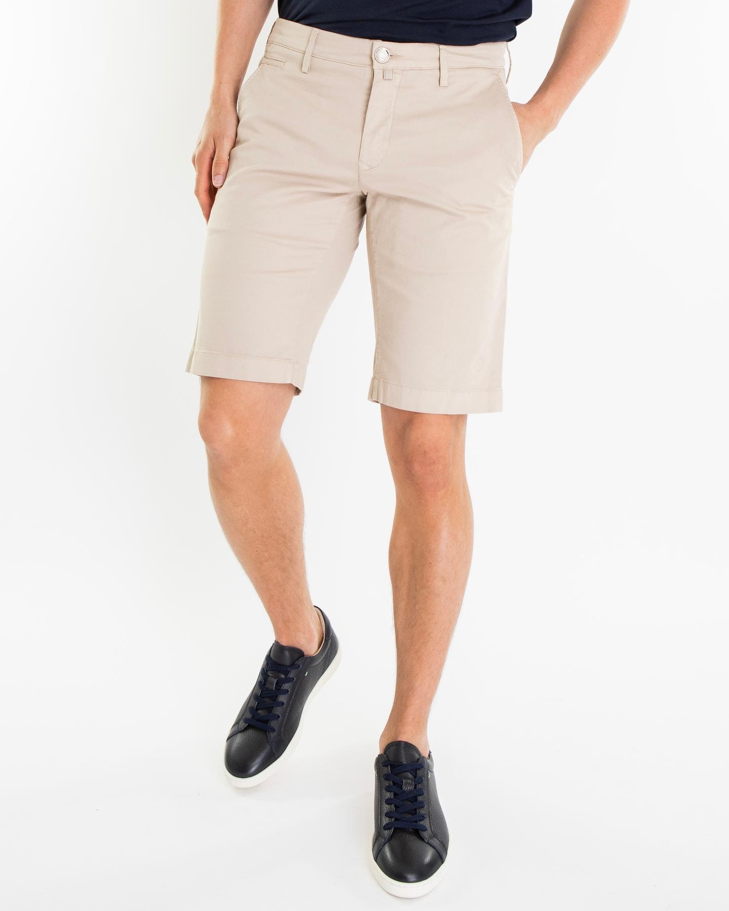 Heren Slim Fit Bob Beige