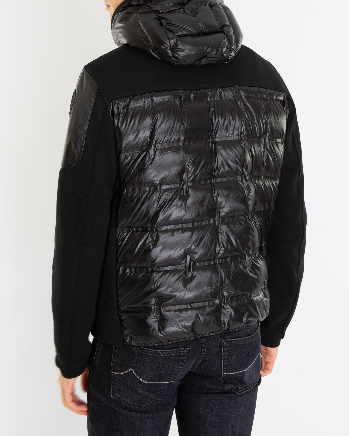 Heren Gyles Hooded Jacket Zwart