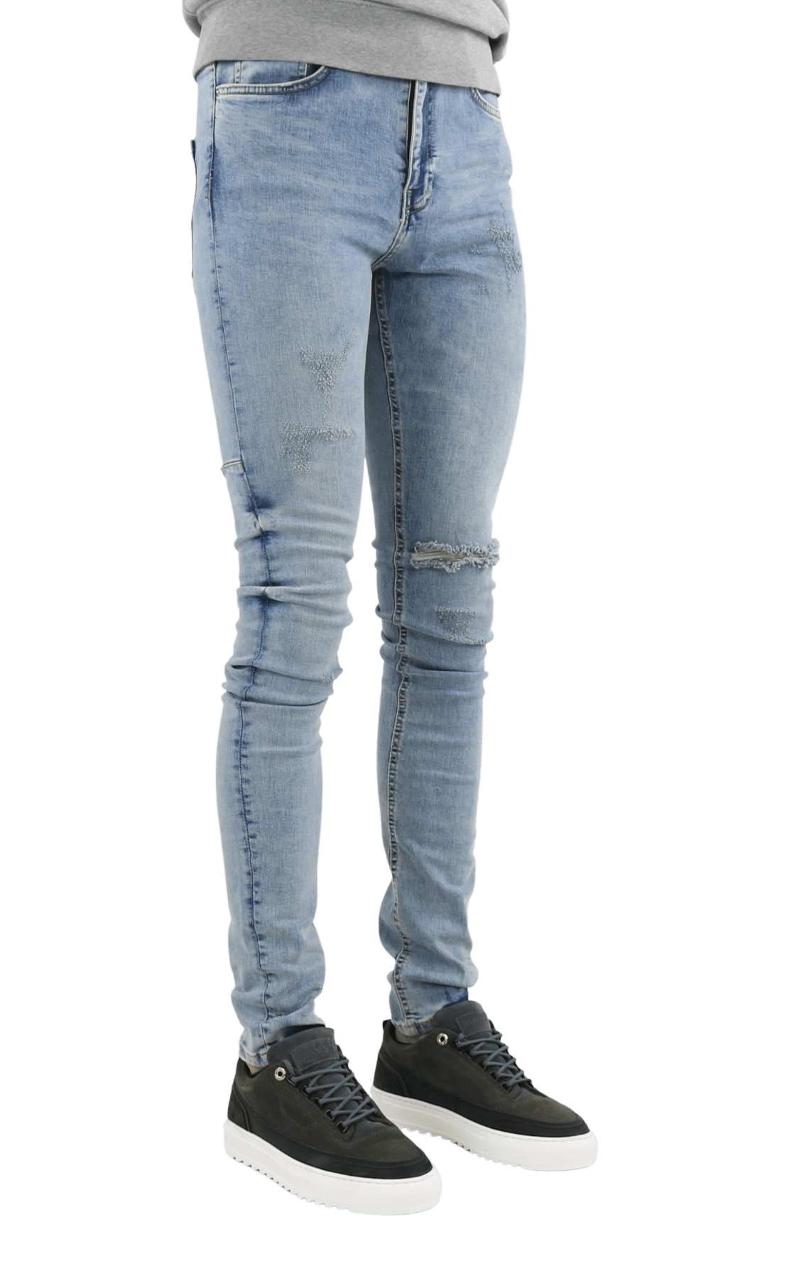 Men Destroyer Skinny Jeans