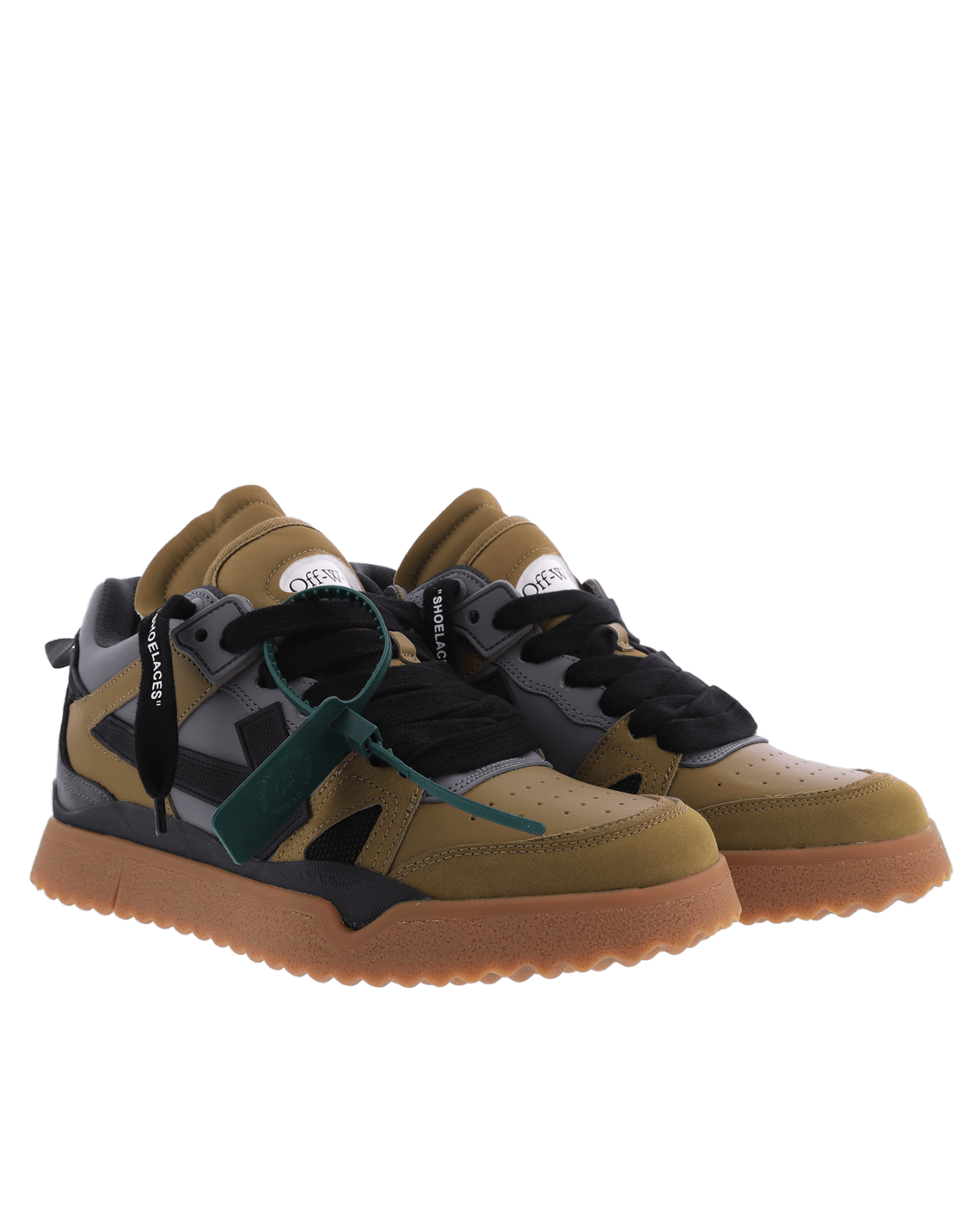 Men MidTop Sponge sneaker green