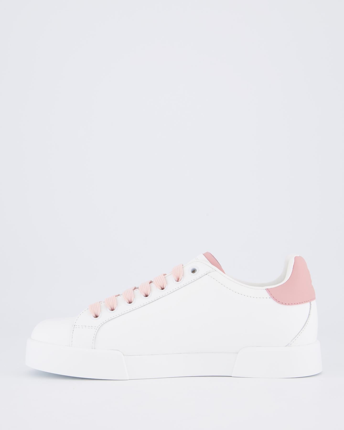 Dames Portofino Sneaker Wit/Roze