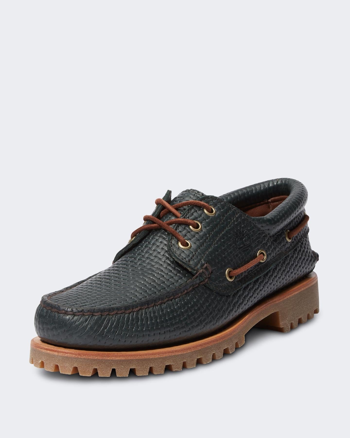 Heren Authentic Boat Shoe Groen