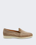 Santoni Women's Malibu Loafer Brown — huidige kleur
