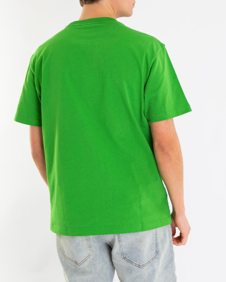 OLAF Heren Sans Embro Logo T-Shirt Groen