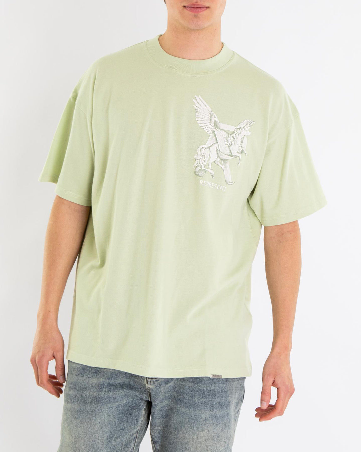 Represent Heren EleganceInMotion T-Shirt Groen