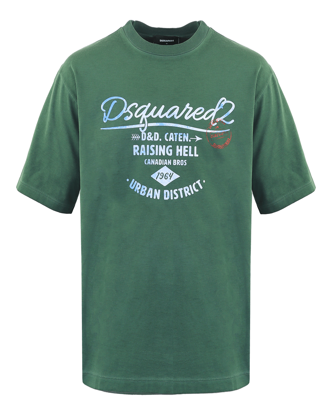 Men Super negative dyed green