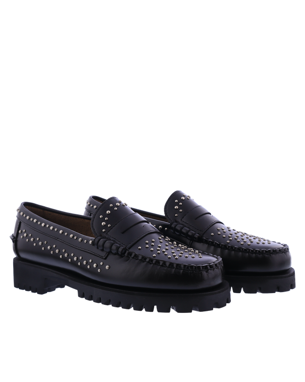 Women Dan studs loafer black