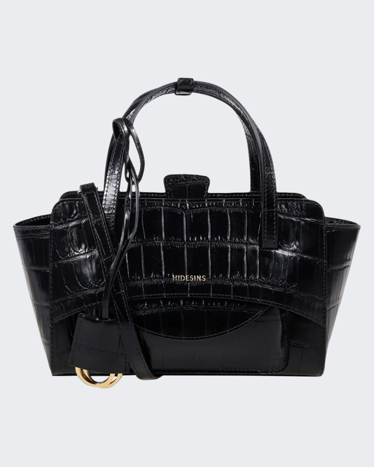 Hidesins Dames Flap S Cocco Black - Eleganza.nl
