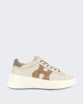 Women's Sneaker - Hogan Rebel H562 Allacciato H-White White