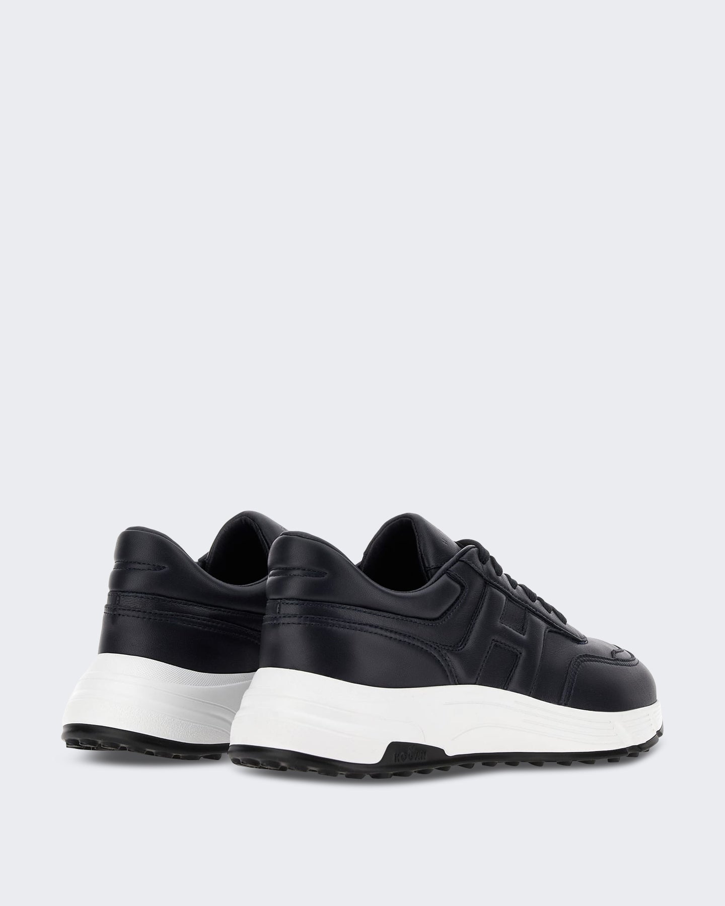 Hogan Heren Sneaker - Hogan Hyperlight Allacciato H-Blu U801 Blauw - Eleganza.nl