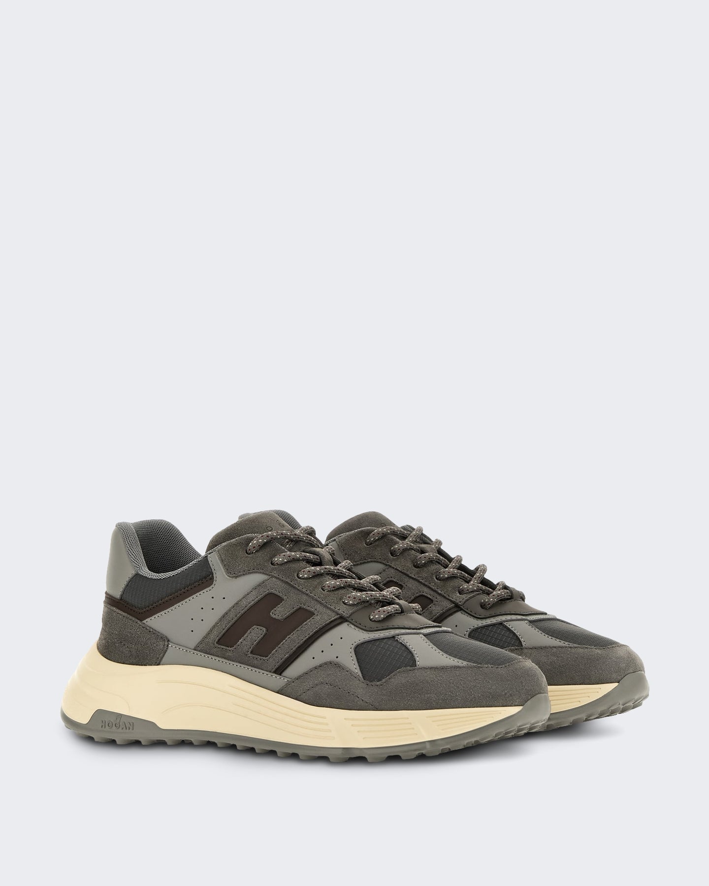 Hogan Heren Sneaker - Hogan Hyperlight Allacciato H-Grey Grijs - Eleganza.nl
