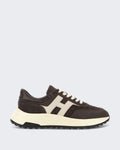 Men's Sneaker - Hogan Hyperlight Allacciato H-White Brown (5)