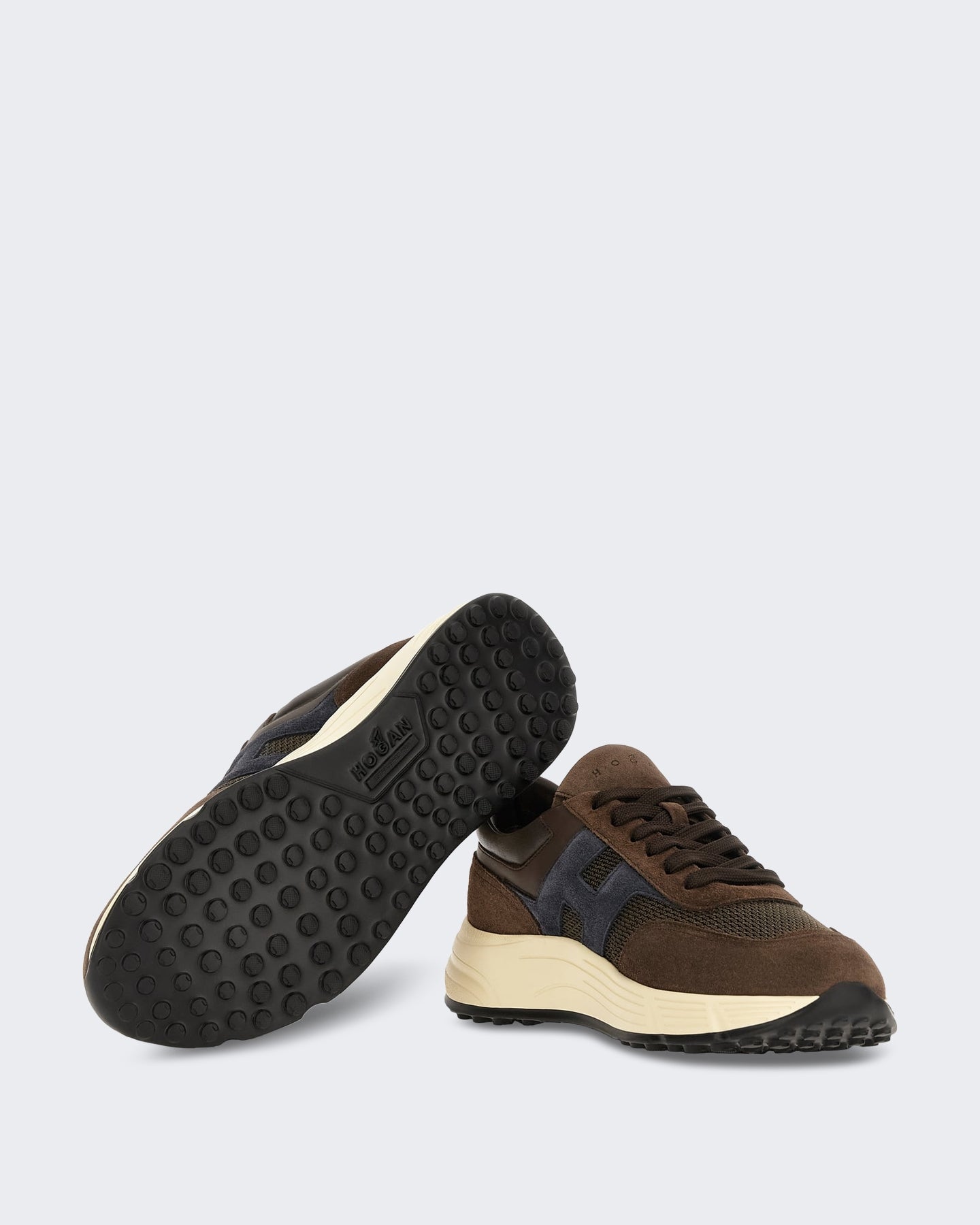 Hogan Heren Sneaker - Hogan Hyperlight Allacciato H-White Wit (7) - Eleganza.nl
